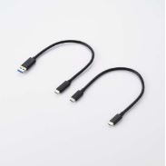 USB Type-C - USB-A�P�[�u�����t��