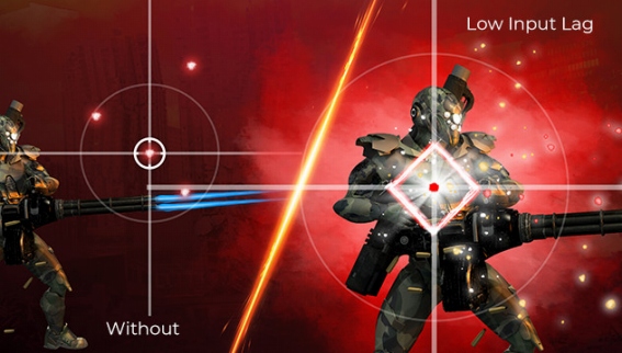 USB�@��̓��͑��x����@�\�uLow Input Lag�v 