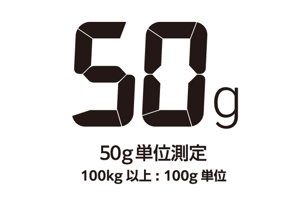 50g�P�ʂő���\