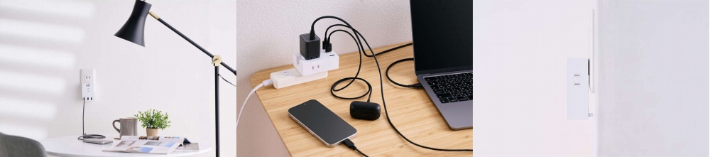 AC�^�b�v��USB�|�[�g����̂ɂȂ����R���Z���g���}���^�C�v�̃��o�C��USB�^�b�v