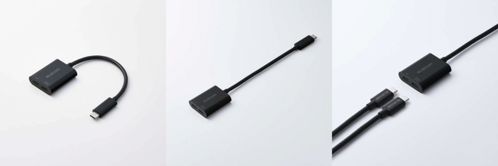 USB Type-C�R�l�N�^�[���ڂ̃f�B�X�v���C�Ȃǂɉf�����o�͂ł���ϊ��A�_�v�^�[