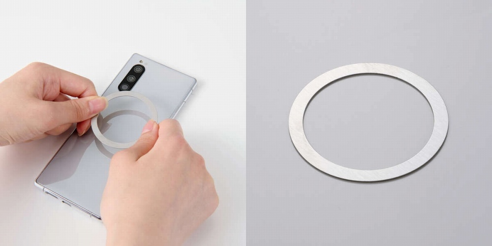 MagSafe��Ή��̋@��ł��g�p�\�ɂȂ郁�^���v���[�g�t��
