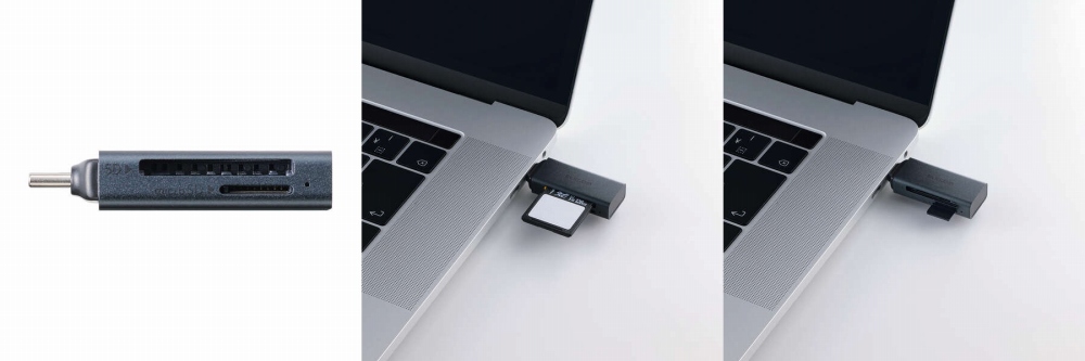 SD�J�[�h��microSD�J�[�h��2�̃X���b�g�𓋍�