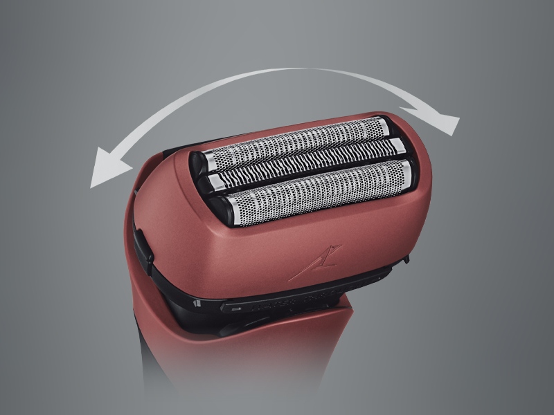 �����X�C���O�w�b�h�ŁA���ɂ������薧���V�F�[�r���O�B