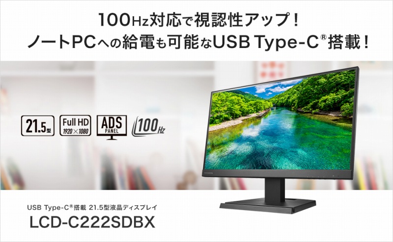 21.5�^�t���f�B�X�v���C�@LCDC222SDBX