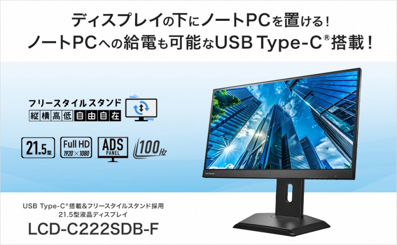 21.5�^�t���f�B�X�v���C�@LCDC222SDBF