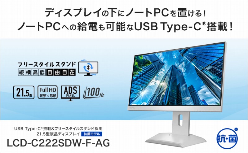 21.5�^�t���f�B�X�v���C�@LCDC222SDWFAG