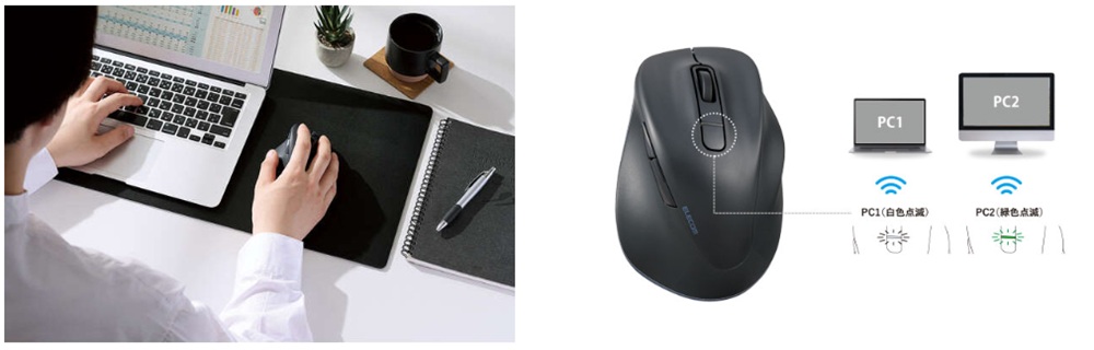 �ڑ���؂�ւ��@�\�𓋍ڂ���Bluetooth&reg;�^�C�v