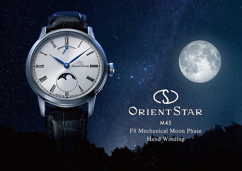 M45 F8 Mechanical Moon Phase Hand Winding