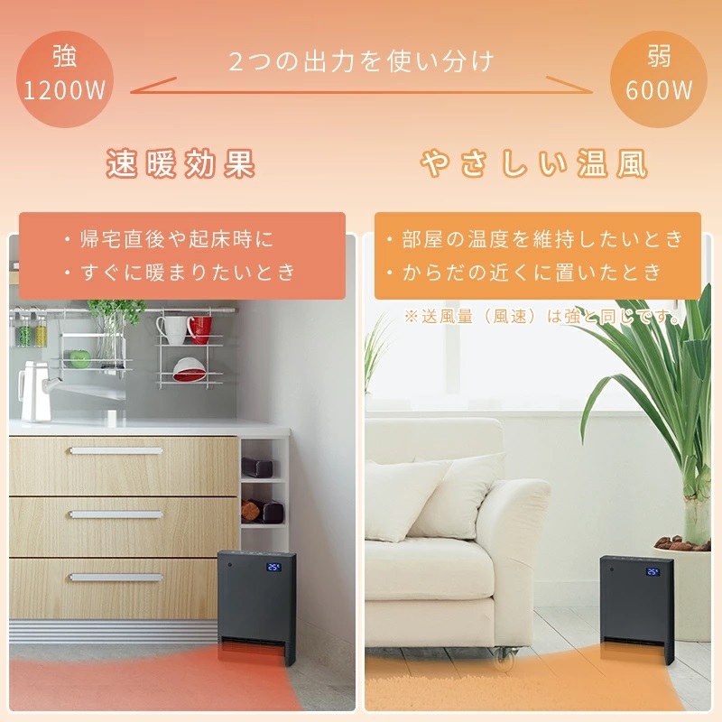 1200W�̃p���t���^�]��600W�T���ߐߓd�^�]