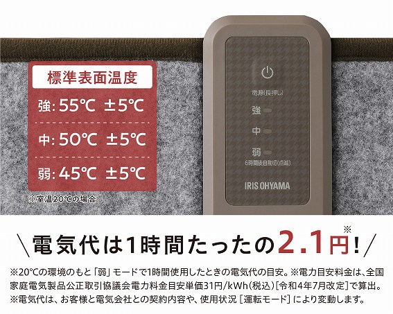 ���D�݂̉��x�ɍ��킹����3�i�K���x�ݒ�