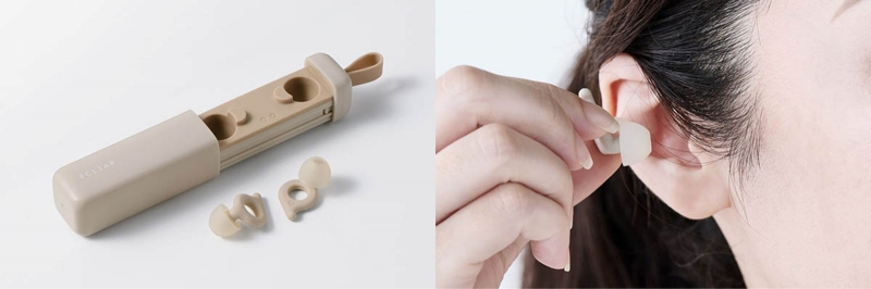 �D�ꂽ�Չ����\�ŁA�����ɓK�������𐮂��鎨��"ECLEAR Earplug"