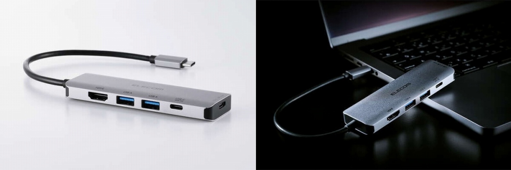 USB Power Delivery�Ή���5in1�h�b�L���O�X�e�[�V����