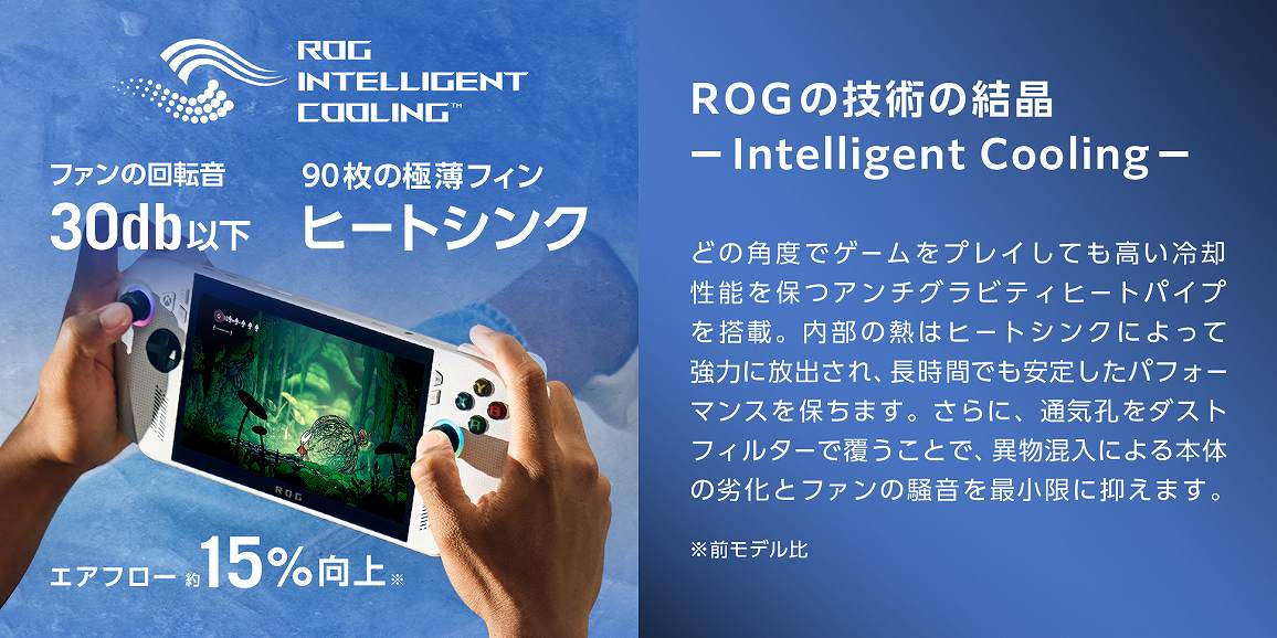 ROG�̋Z�p�̌���