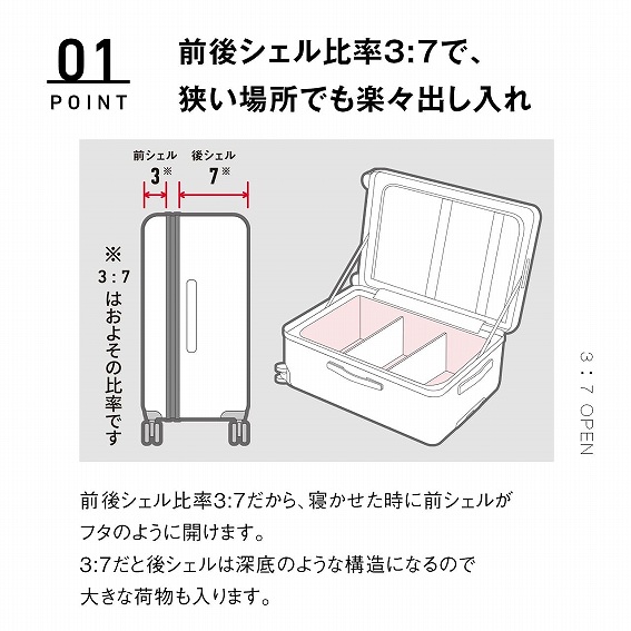 �O��V�F���䗦3:7�ŁA�����ꏊ�ł��y�X�o������