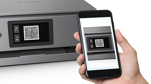 QR�R�[�h��ǂݍ��ނ����ŁA�ڑ��������I