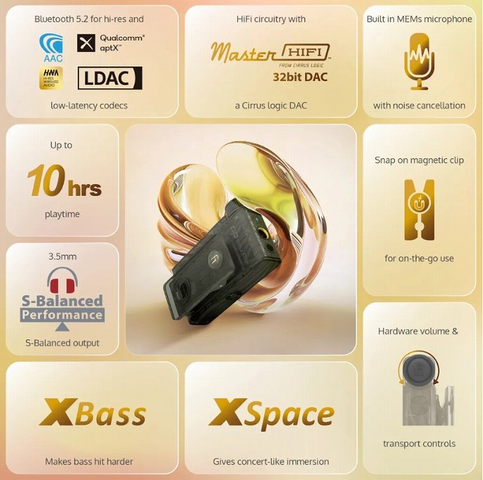 iFI AUDIO �A�C�t�@�C�I�[�f�B�I Bluetooth���V�[�o�[ GO blu Air 10���Ԃ̘A���Đ�