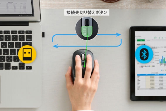 �X�C�b�`��Őڑ�����ȒP�ɐ؂�ւ�