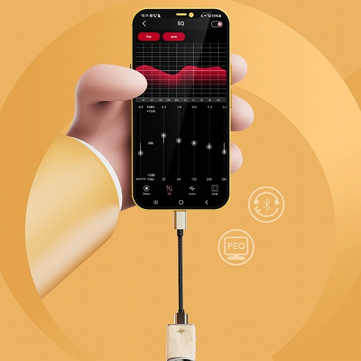 �yFIIO USB DAC�����|�[�^�u���w�b�h�z���A���v Snowsky MELODY�z�D�݂̉��𒲐�