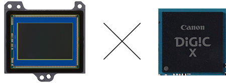 35mm�t���T�C�YCMOS�Z���T�[&times;DIGIC X