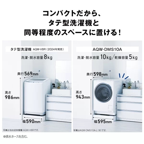 �R���p�N�g������A�^�e�^����@�Ɠ������x�̃X�y�[�X�ɒu����