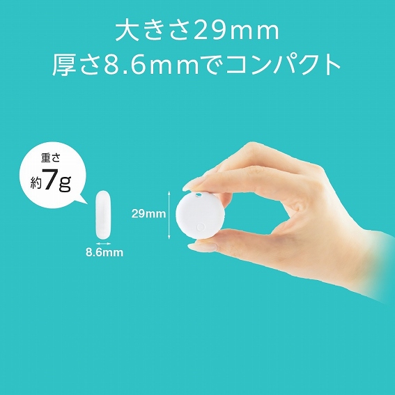 �傫��29mm�@����8.6mm�ŃR���p�N�g