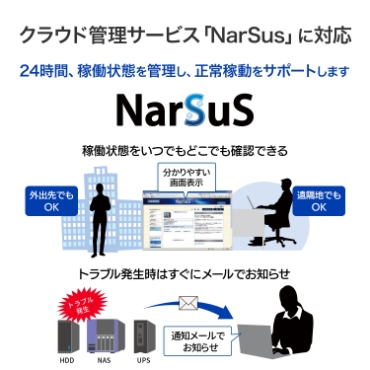 �N���E�h�Ǘ��T�[�r�X�uNarSuS�v�ɑΉ�