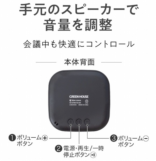 �茳�̃X�s�[�J�[�ŉ��ʂ𒲐�