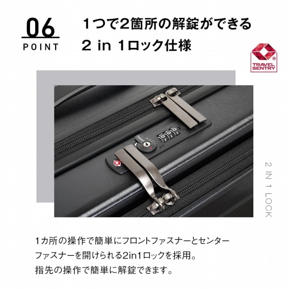 1��2�ӏ��̉������ł���2in1���b�N�d�l