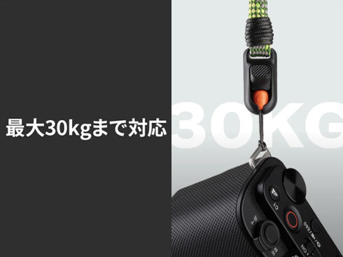 �|�̖�15�{�̋��x�ōő�30kg�܂őΉ�