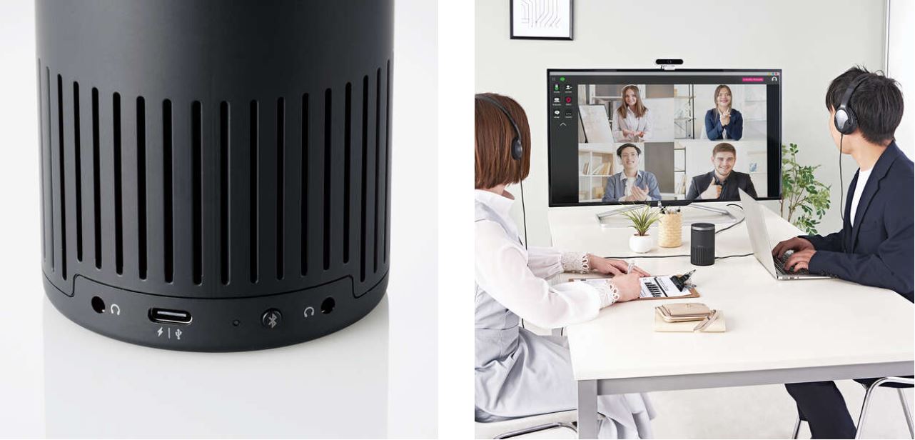 �y�G���R�� PC�X�s�[�J�[ Bluetooth�{USB-A�ڑ��z��3.5mm�X�e���I�~�j�W���b�N���ڂŃw�b�h�Z�b�g���ڑ��\