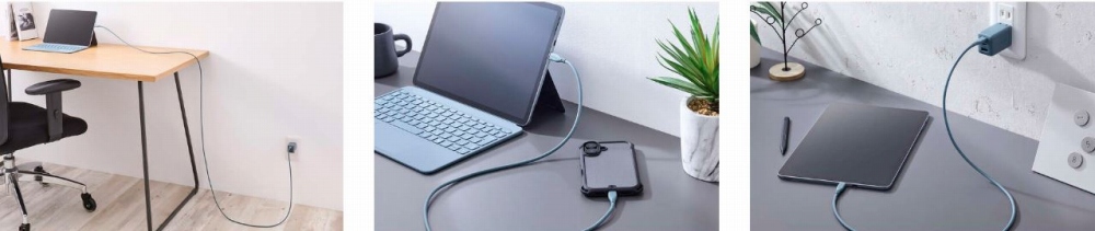 �[�d��f�[�^�]�����ł���USB Type-C�P�[�u��