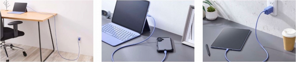 �[�d��f�[�^�]�����ł���USB Type-C�P�[�u��