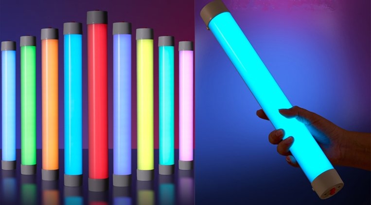 �ő�o��10W�A�y�ʂŎ����^�тɂ��֗���RGB�^�C�v��LED�`���[�u���C�g