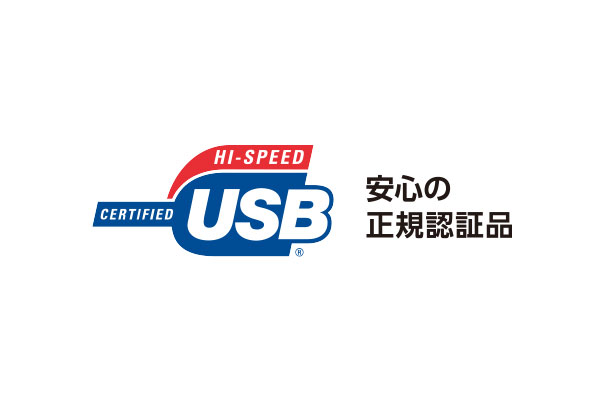 Certified Hi-Speed USB(USB2.0) ���K�F�ؕi