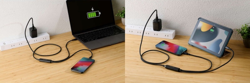 USB Power Delivery�ɑΉ��A�ő�140W(28V/5A)�ŏ[�d�\