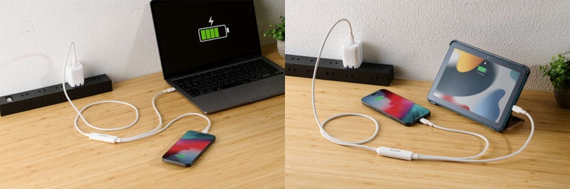 USB Power Delivery�ɑΉ��A�ő�140W(28V/5A)�ŏ[�d�\