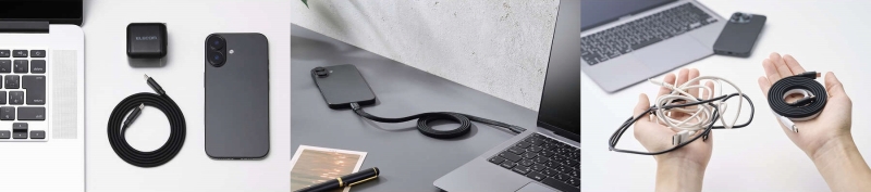 ���͂ł������A���������ł܂Ƃ܂�USB Type-C�P�[�u��