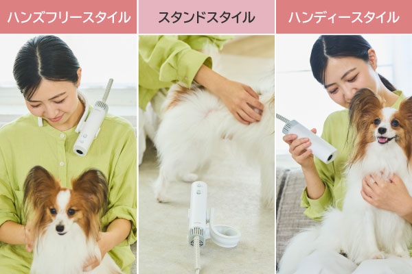 3WAY�X�^�C���̕��@�Ńy�b�g��������