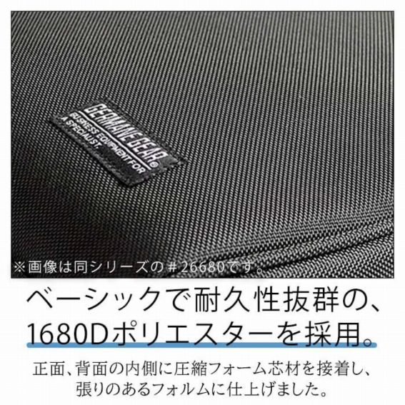 �x�[�V�b�N�őϋv�����Q�́A1680D�|���G�X�^�[���̗p�B