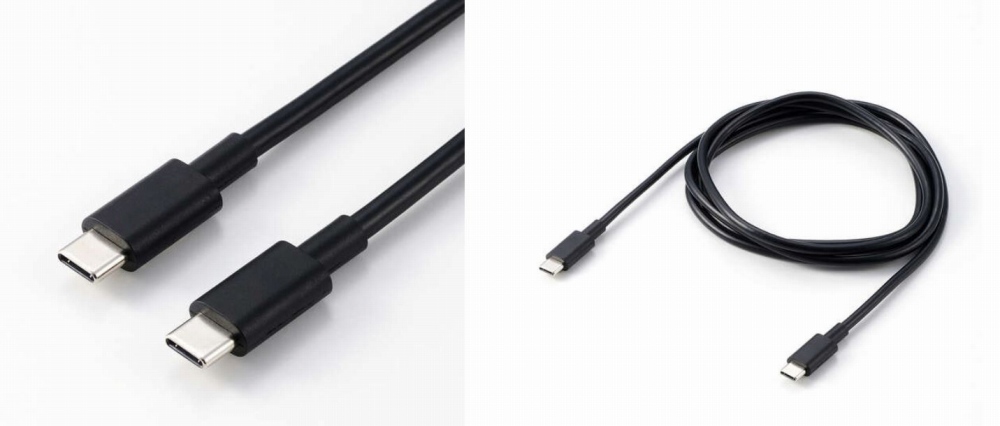 ��1.5m��USB Type-C - USB Type-C�P�[�u�����t��