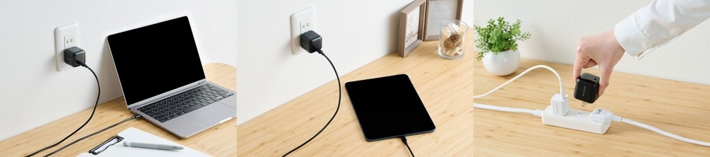 �ő�65W�o�͂�USB Power Delivery