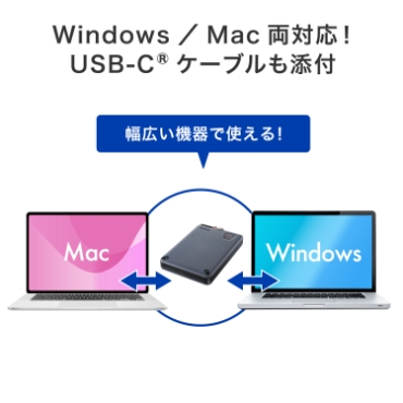 Windows�^Mac���Ή��IUSB-C&reg;�P�[�u�����Y�t