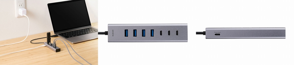 USB-A�|�[�g&times;4�AUSB Type-C�|�[�g&times;3�𓋍�