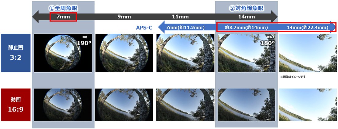 �y�L���m��RF RF7-14mm F2.8-3.5 L FISHEYE STM�z�Y�[���@�\����