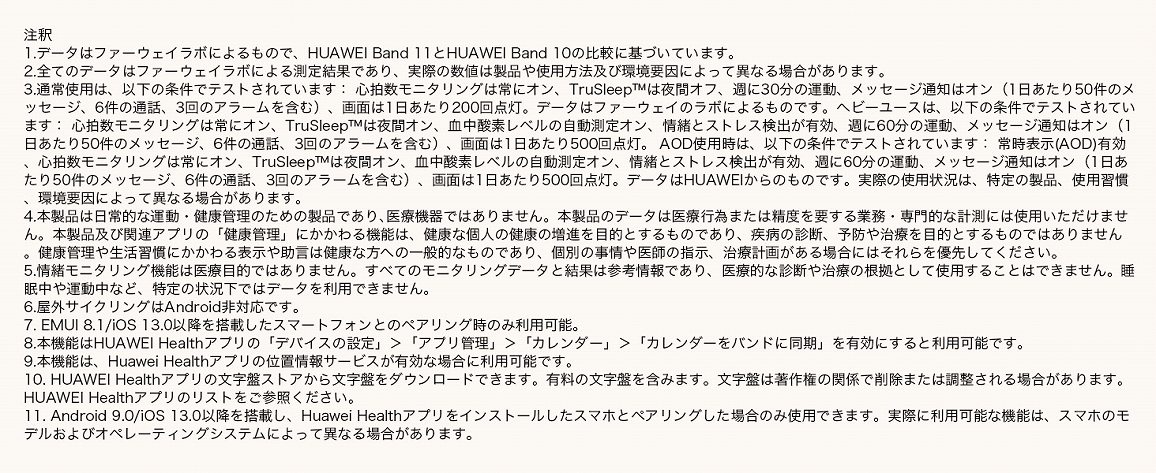 �yHUAWEI BAND11�z���߉摜