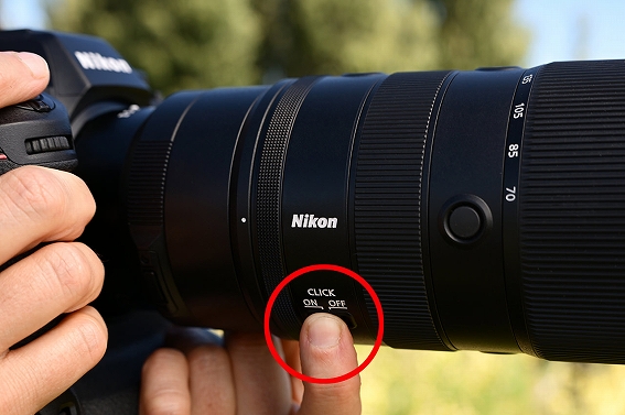 �yNIKKOR Z 70-200mm f/2.8 VR S II�z�R���g���[�������O�ɑ��슴�̐؂芷���@�\�𓋍ځ�