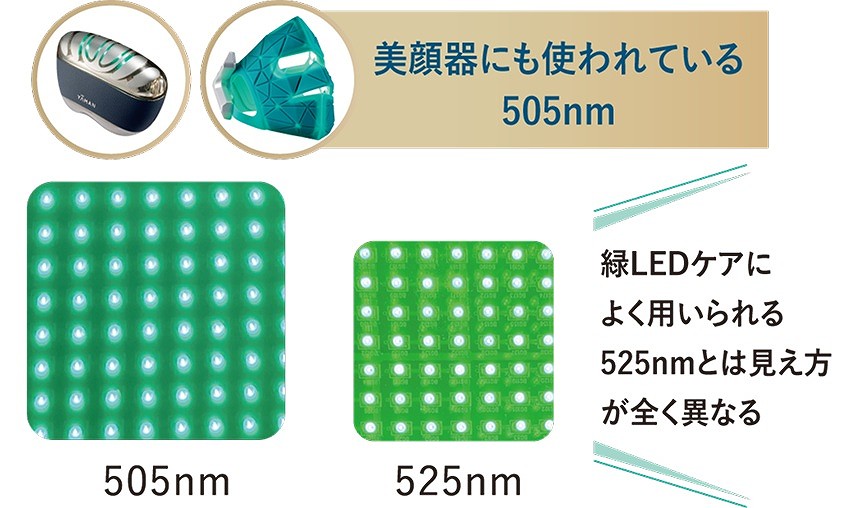 �����擾�u505nm�v�̐�LED