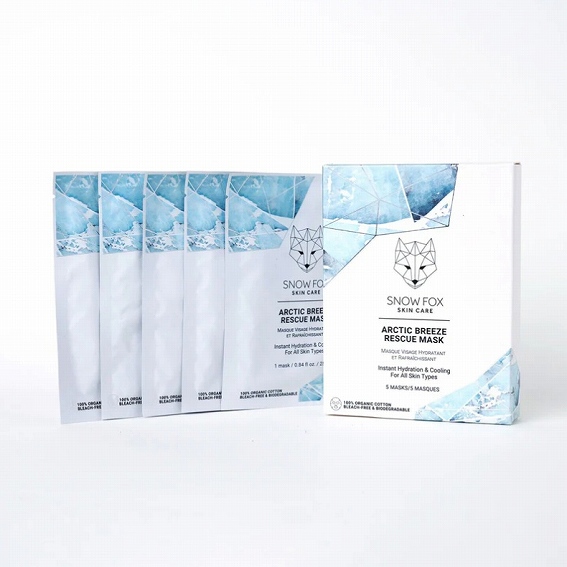 SNOWFOXSKINCARE �A�[�N�e�B�b�N �u���[�Y ���X�L���[ �}�X�N�͂���ȕ��ɂ������߁B