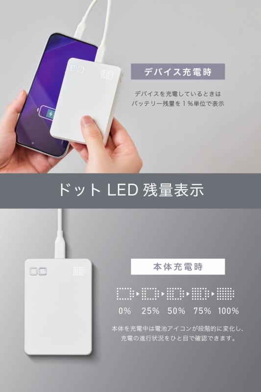 �h�b�gLED�c�ʕ\��